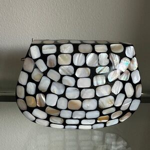 Ramla the pearly shell handbag. NWOT